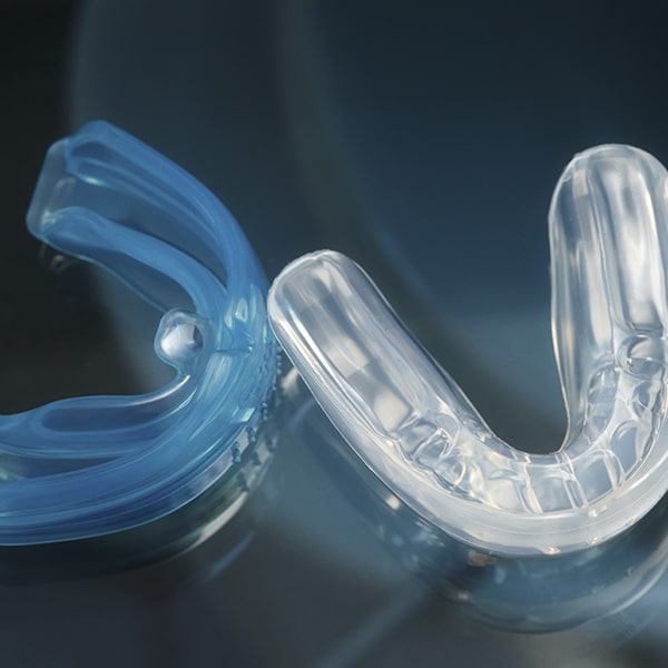 A photo of a mouth guards and nightguards