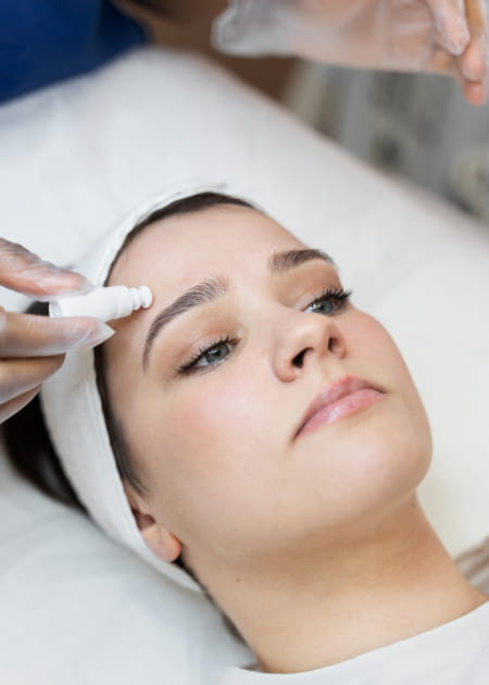 Photo of woman on the procedure